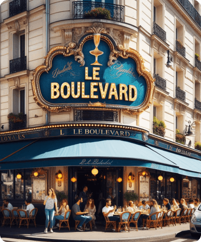 Boulevard Background